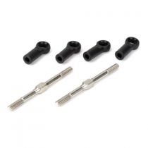 Biellettes 4mmx 60mm avecRotules:8B - HORIZON HOBBY - R&eacute;f&eacute;rence: LOSA6542
