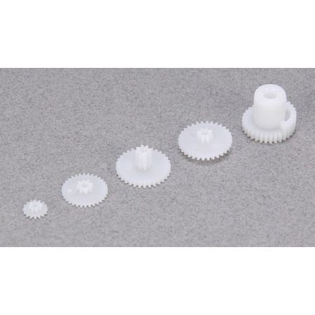 MS20DS Servo pignon Set: MLST/2, MB, MRAM - HORIZON HOBBY - R&eacute;f&eacute;rence: LOSB0816