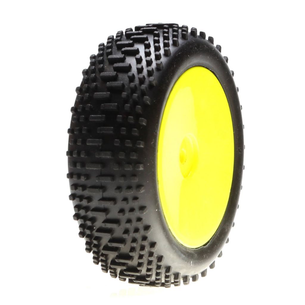 Mini 8IGHT -pneus avant king pin mont&eacute;s sur jantes - HORIZON HOBBY - R&eacute;f&eacute;rence: LOSB1889