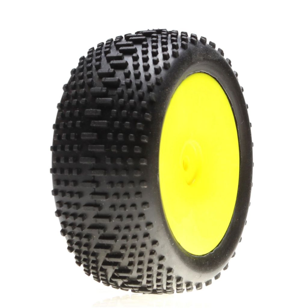Mini 8IGHT -pneus arriere king pin mont&eacute;s sur jantes - HORIZON HOBBY - R&eacute;f&eacute;rence: LOSB1890
