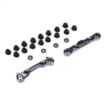 Mini 8IGHT -Set de fixations d'axes de suspension arri&egrave;re en aluminium - HORIZON HOBBY - R&eacute;f&eacute;rence: LOSB1899