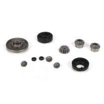 Mini 8IGHT -set de corps de diff et entretoises av/arr - HORIZON HOBBY - R&eacute;f&eacute;rence: LOSB1923