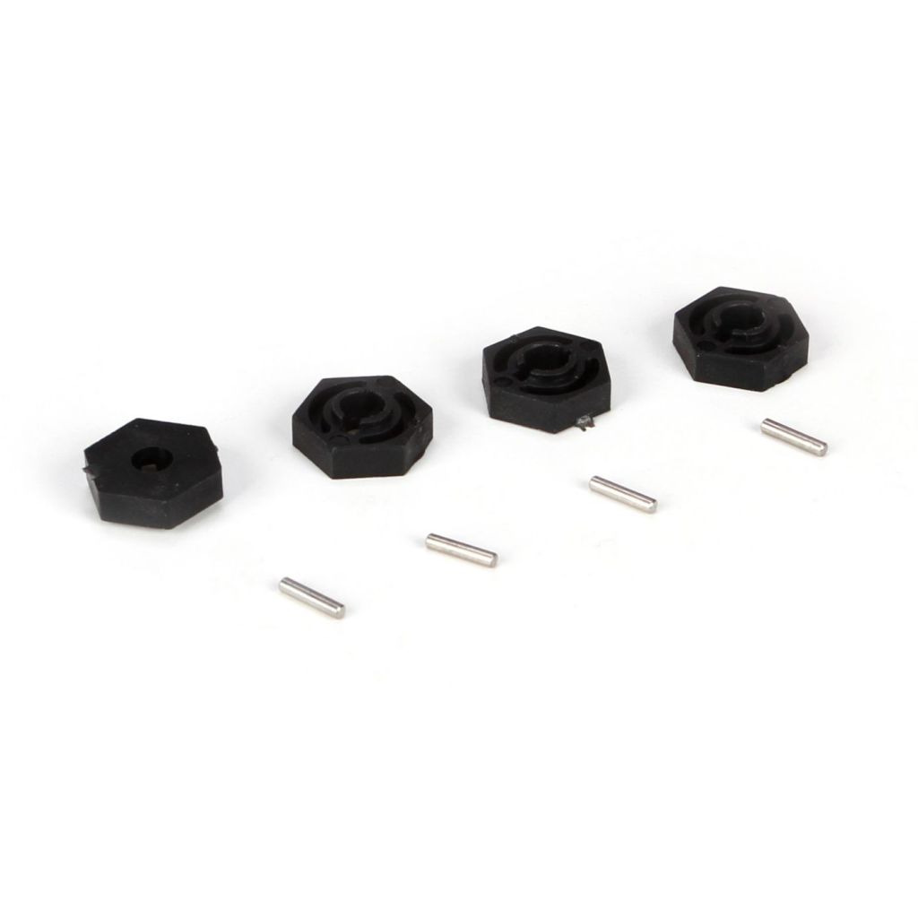 Mini 8IGHT -Set d'hexagones de roues - HORIZON HOBBY - R&eacute;f&eacute;rence: LOSB1931