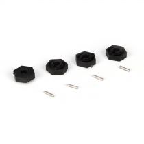 Mini 8IGHT -Set d'hexagones de roues - HORIZON HOBBY - R&eacute;f&eacute;rence: LOSB1931