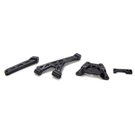Ten-T -Renforts de chassis et entretoises (3) - HORIZON HOBBY - R&eacute;f&eacute;rence: LOSB2278
