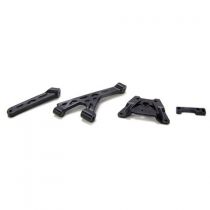 Ten-T -Renforts de chassis et entretoises (3) - HORIZON HOBBY - R&eacute;f&eacute;rence: LOSB2278