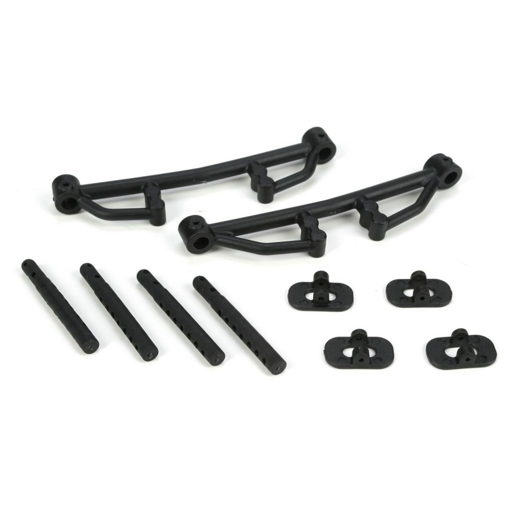 Ten-SCTE- Supports de carrosserie - HORIZON HOBBY - R&eacute;f&eacute;rence: LOSB2414