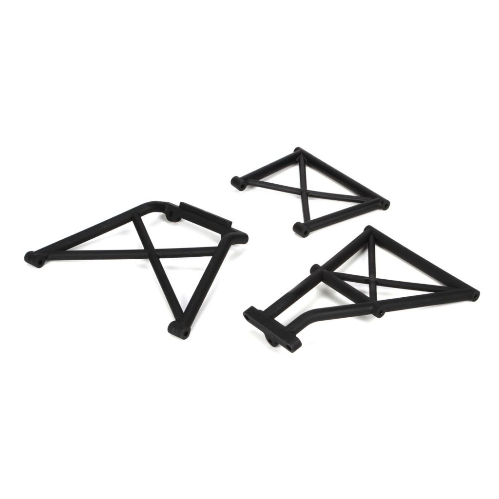 5ive-T -Set de renforts de parechoc avant (3) - HORIZON HOBBY - R&eacute;f&eacute;rence: LOSB2576