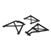 5ive-T -Set de renforts de parechoc avant (3) - HORIZON HOBBY - R&eacute;f&eacute;rence: LOSB2576