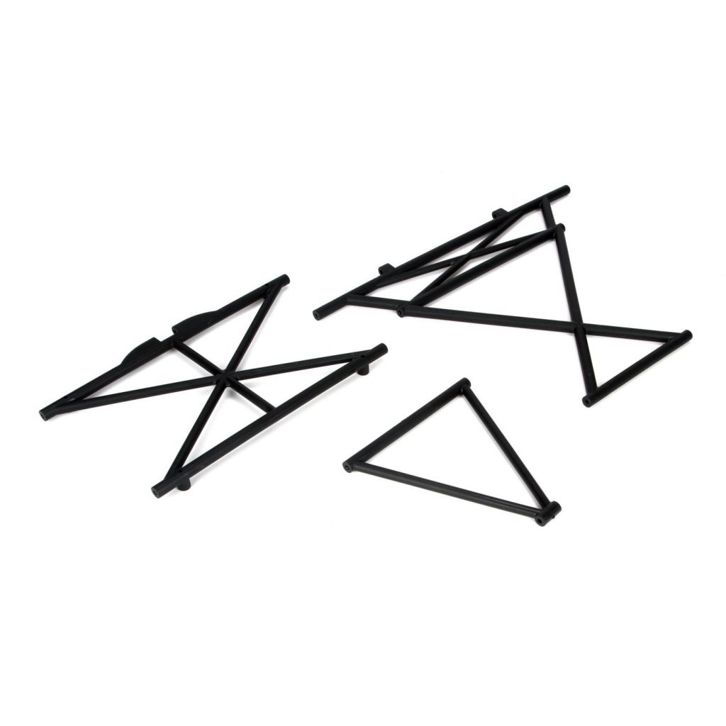5ive-T -Set de supports d'arceau avant sup&eacute;rieur et central (2) - HORIZON HOBBY - R&eacute;f&eacute;rence: LOSB2578