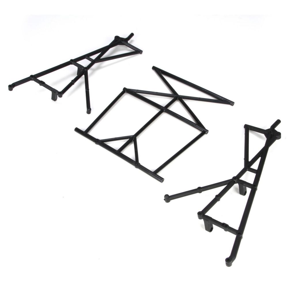 5ive-T -Set d'arceau arri&egrave;re sup&eacute;rieur et lat&eacute;ral - HORIZON HOBBY - R&eacute;f&eacute;rence: LOSB2579