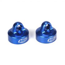 5ive-T -Bouchons d'amortisseus, bleu (2) - HORIZON HOBBY - R&eacute;f&eacute;rence: LOSB2858