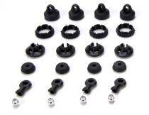 Ten-T -Set pieces plastiques d'amortisseurs (4) - HORIZON HOBBY - R&eacute;f&eacute;rence: LOSB2904