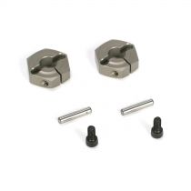 TEN-SCTE -Hexagones de roues en aluminium (2) - HORIZON HOBBY - R&eacute;f&eacute;rence: LOSB3493
