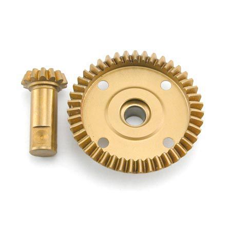 LST/LST2/AFT/MGB -Couronne de diff av./arr.& pignon Tri-nitride. - HORIZON HOBBY - R&eacute;f&eacute;rence: LOSB3535