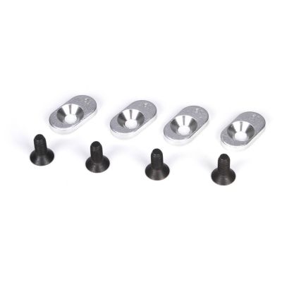 5ive-T -Inserts de support moteur 20T (4) - HORIZON HOBBY - R�f�rence: LOSB5802
