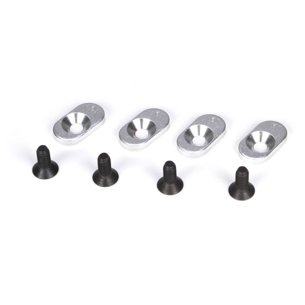 5ive-T -inserts de supports moteur et vis, 19,5/58 (4) - HORIZON HOBBY - R&eacute;f&eacute;rence: LOSB5804