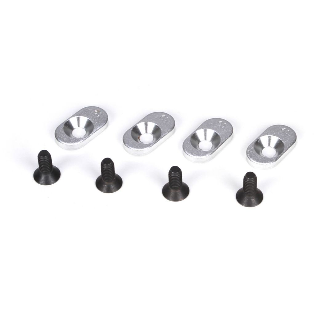 5ive-T -Vis et inserts de support moteur,18/58 (4) - HORIZON HOBBY - R&eacute;f&eacute;rence: LOSB5805