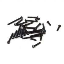 5ive-T -Assortiment de vis &agrave; t&ecirc;te bomb&eacute;e M4 (27) - HORIZON HOBBY - R&eacute;f&eacute;rence: LOSB6085