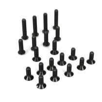 5ive-T -Assortiment de vis &agrave; t&ecirc;te bomb&eacute;e et frais&eacute;e M6 (20) - HORIZON HOBBY - R&eacute;f&eacute;rence: LOSB6490