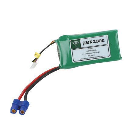 Batterie 11.1V 1300mAh Li-Po avec Connecteur EC3 - HORIZON HOBBY - R&eacute;f&eacute;rence: PKZ1033