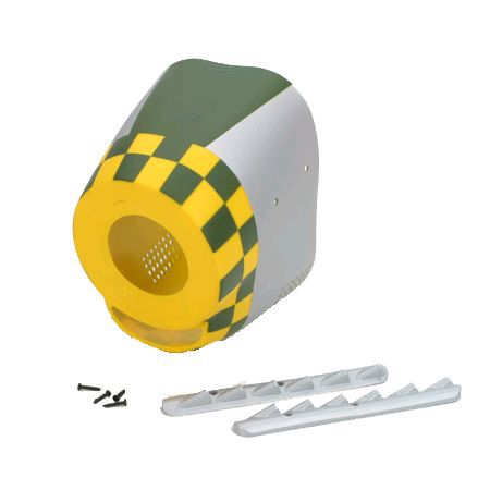 Capot moteur avec &eacute;chappement: P-51D BL - HORIZON HOBBY - R&eacute;f&eacute;rence: PKZ1826