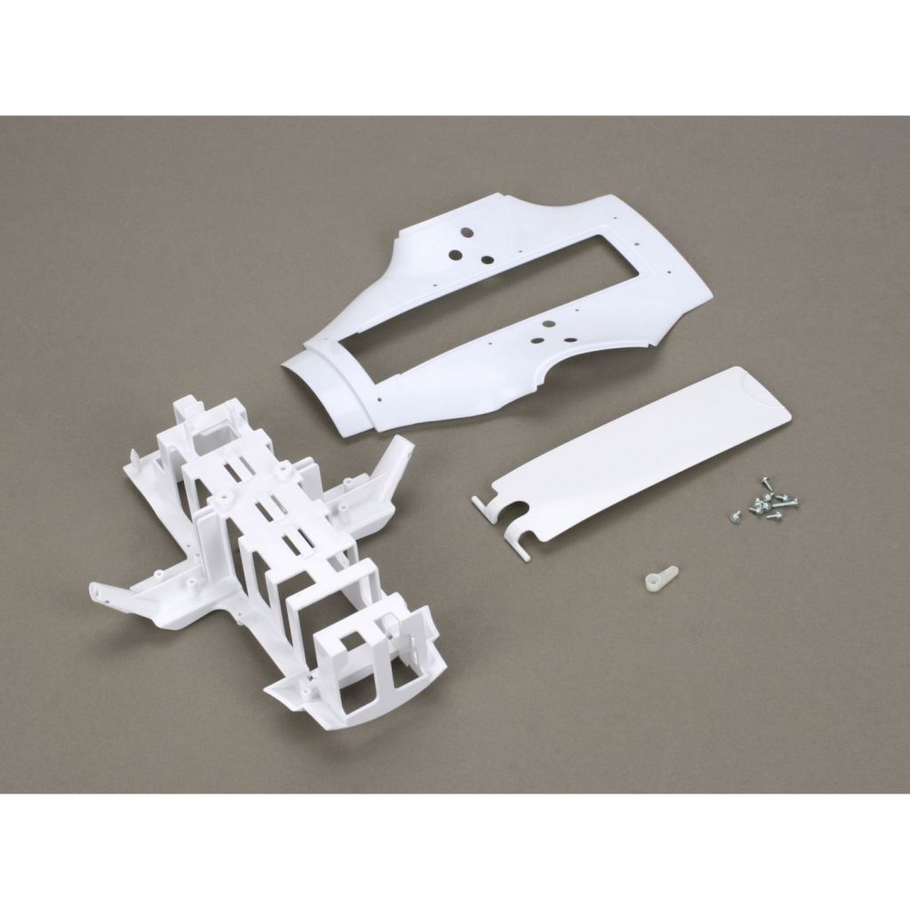 Stinson Reliant -Car&eacute;nage ventral peint avec trappe accus - HORIZON HOBBY - R&eacute;f&eacute;rence: PKZ5209