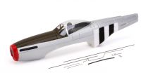 Fuselage with Canopy: Ultra-Micro P-51D w/AS3X - HORIZON HOBBY - R&eacute;f&eacute;rence: PKZU2467