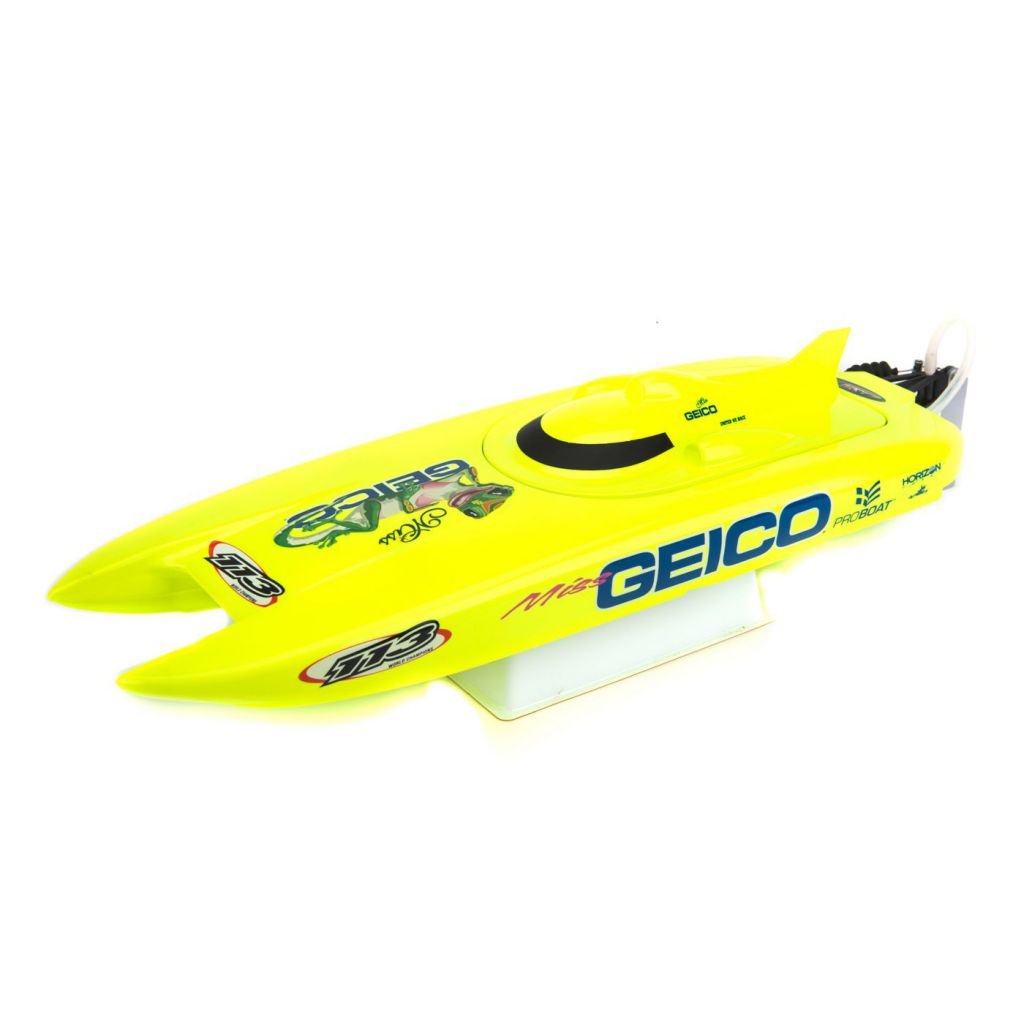 Catamaran Miss Geico 17 Brushed: RTR INT - HORIZON HOBBY - R&eacute;f&eacute;rence: PRB08019I