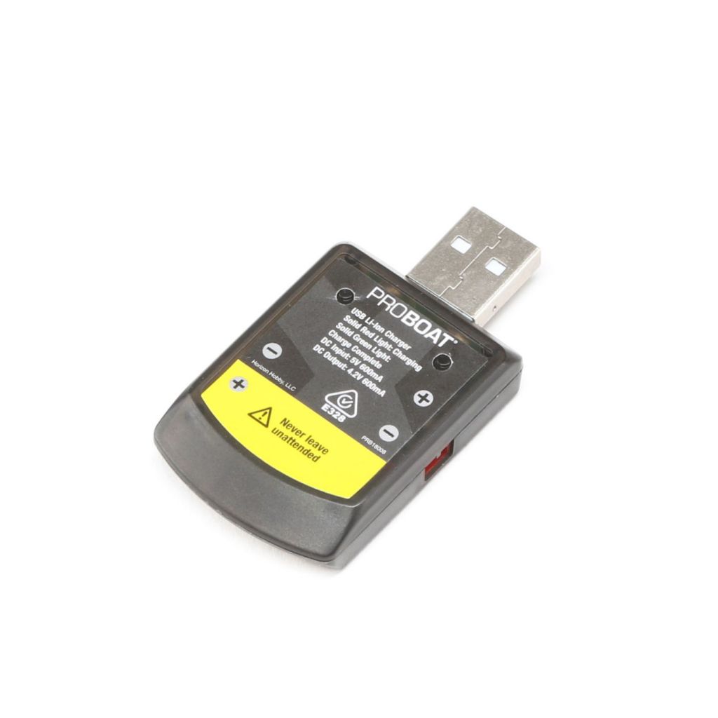 React 9 - Chargeur USB - HORIZON HOBBY - R&eacute;f&eacute;rence: PRB18008