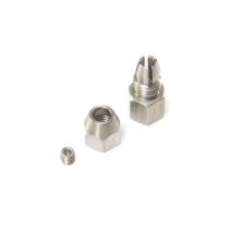 Motor Coupler: 5mm (Motor)/4mm (Flexshaft) - HORIZON HOBBY - R&eacute;f&eacute;rence: PRB286008