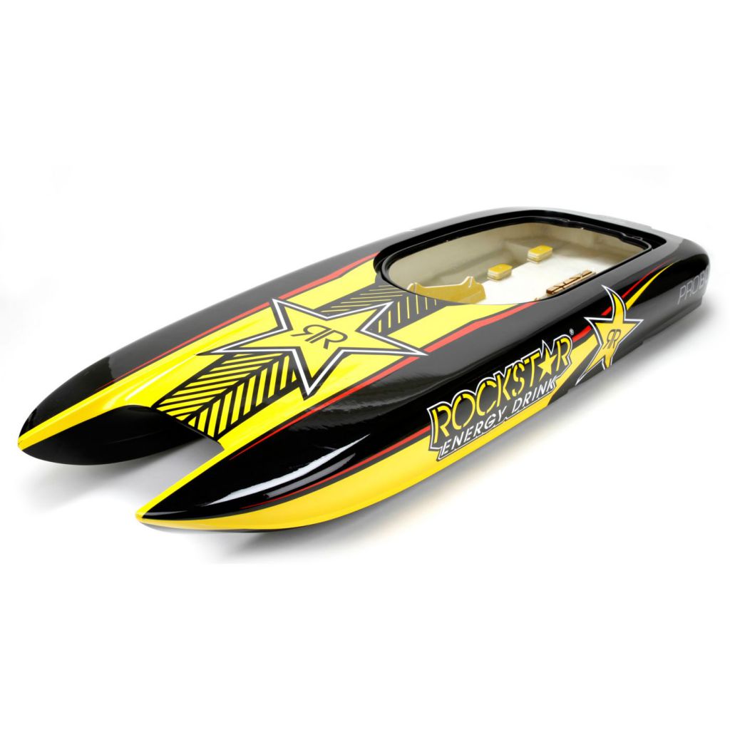 Rockstar 48 - Coque avec planche de d&eacute;coration - HORIZON HOBBY - R&eacute;f&eacute;rence: PRB291000