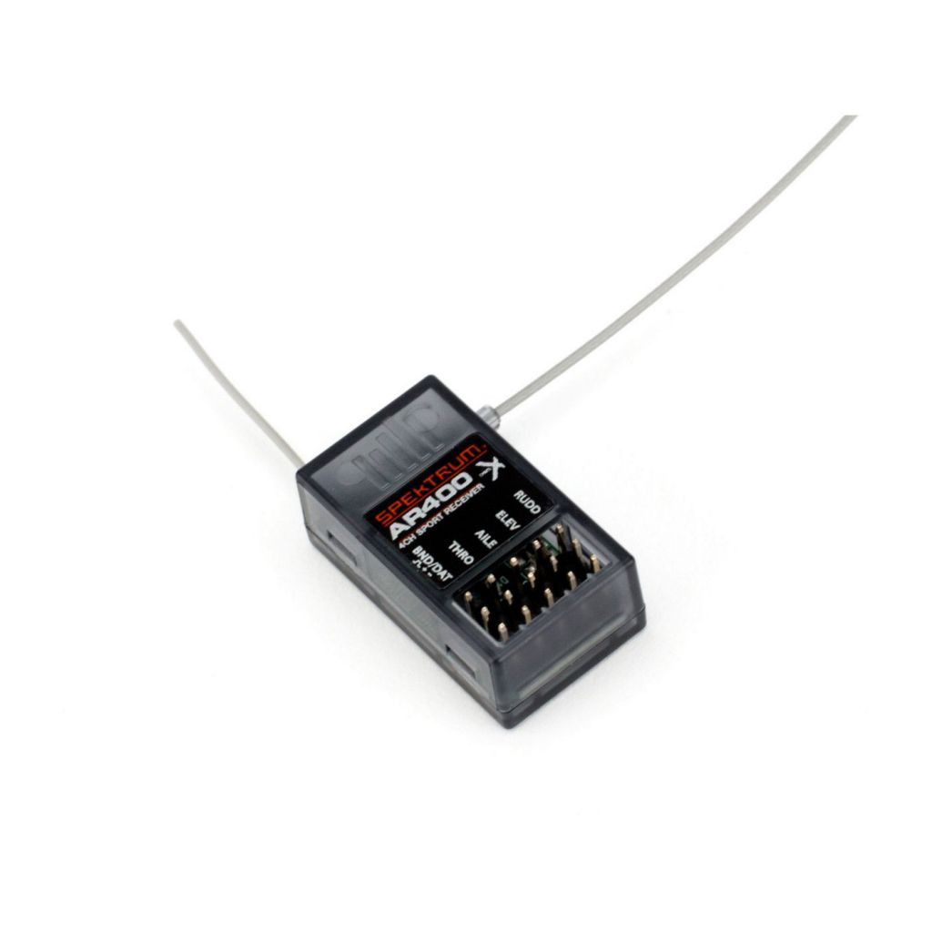R&eacute;cepteur Spektrum AR400 4 voies DSMX - HORIZON HOBBY - R&eacute;f&eacute;rence: SPMAR400