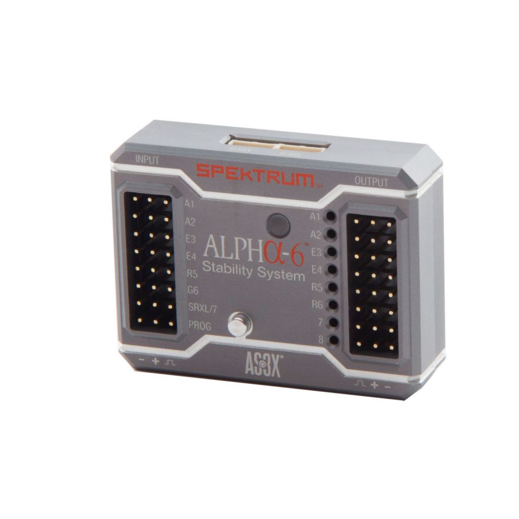Syst&egrave;me stabilit&eacute; Spektrum Alpha-6 - HORIZON HOBBY - R&eacute;f&eacute;rence: SPMAS1000