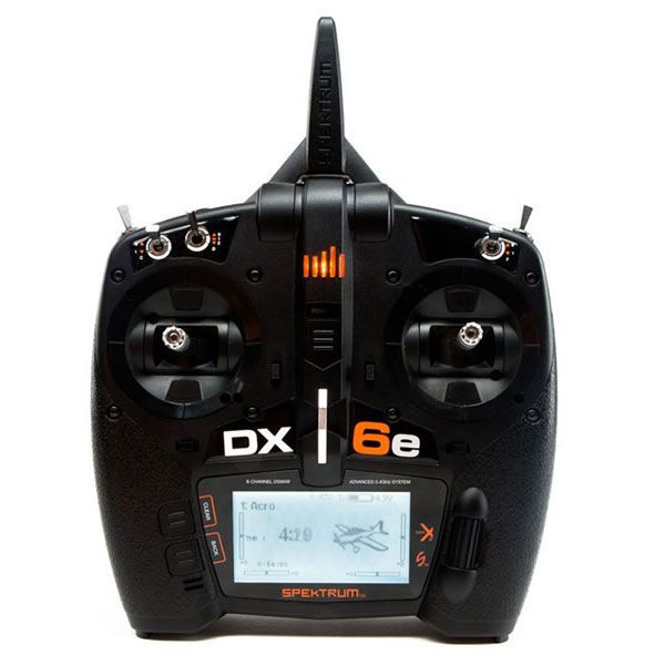 &Eacute;metteur Spektrum DX6e seul 6 voies EU - HORIZON HOBBY - R&eacute;f&eacute;rence: SPMR6650EU