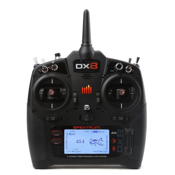 &Eacute;metteur Spektrum DX8 seul MD2 EU - HORIZON HOBBY - R&eacute;f&eacute;rence: SPMR8000EU