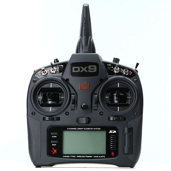 &Eacute;metteur Spektrum DX9 Black seul MD2 EU - HORIZON HOBBY - R&eacute;f&eacute;rence: SPMR9910EU