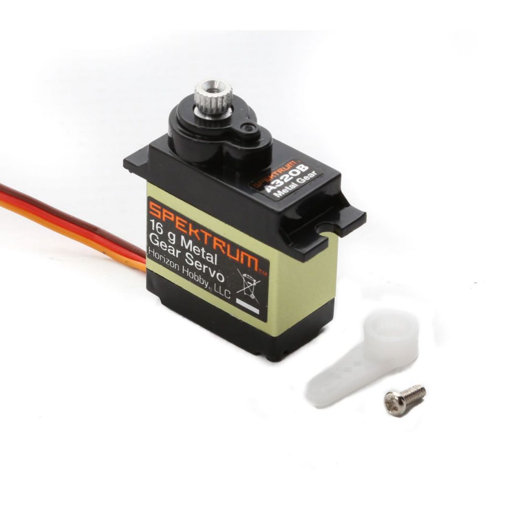 Servo 16g &agrave; pignons m&eacute;tal  - HORIZON HOBBY - R&eacute;f&eacute;rence: SPMSA320B