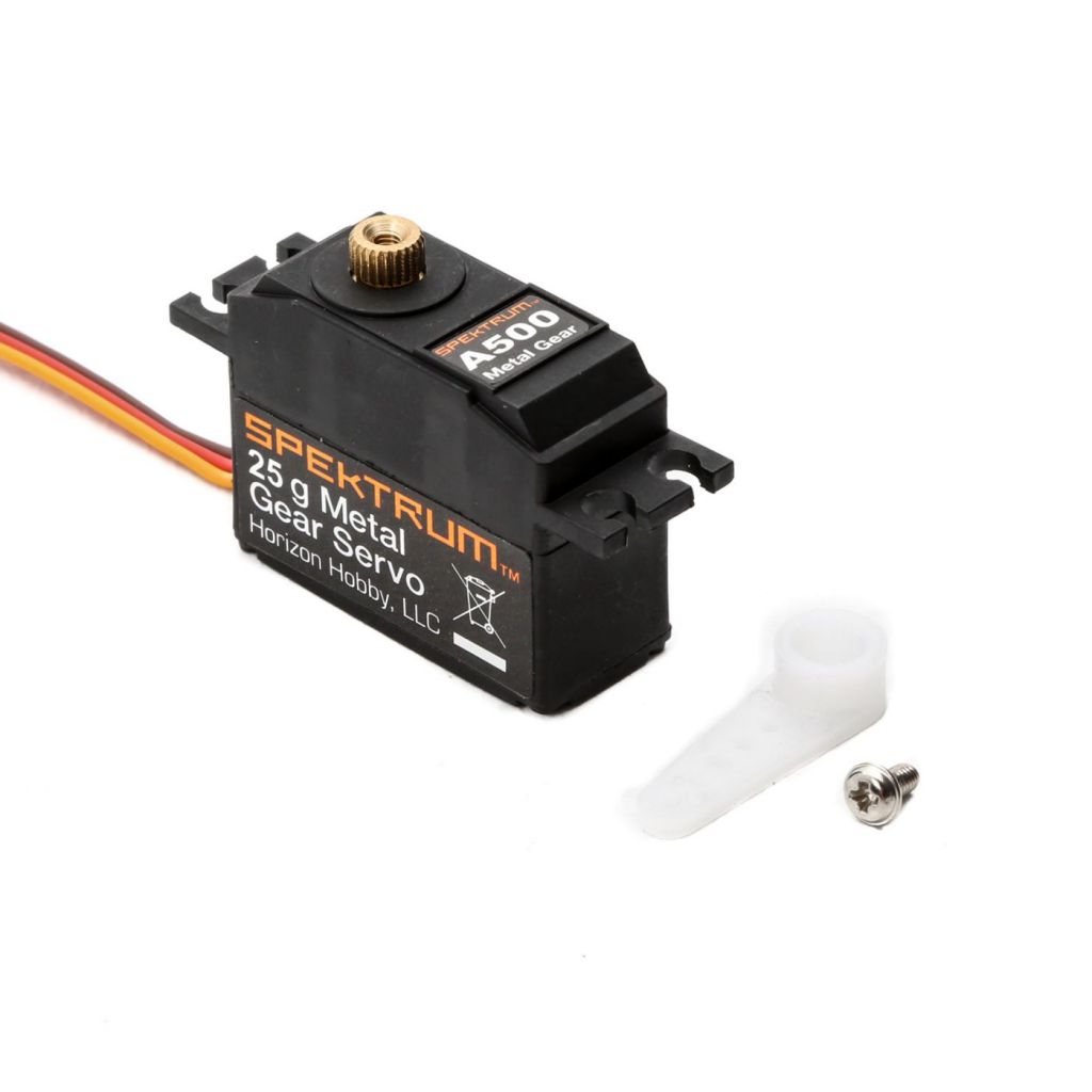 Servo 25g &agrave; pignons m&eacute;tal - HORIZON HOBBY - R&eacute;f&eacute;rence: SPMSA500