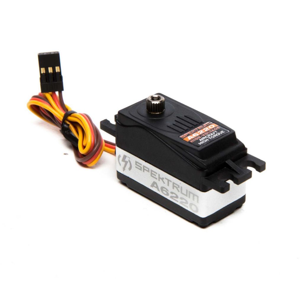Servo digital HV profil bas &agrave; pignons m&eacute;tal Spektrum A6220 - HORIZON HOBBY - R&eacute;f&eacute;rence: SPMSA6220