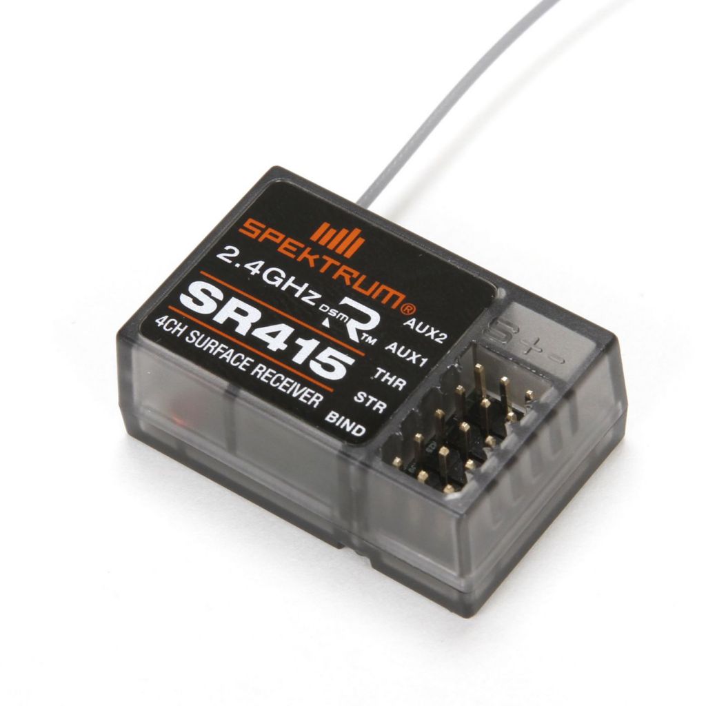 R&eacute;cepteur SR415 4 voies DSMR - HORIZON HOBBY - R&eacute;f&eacute;rence: SPMSR415