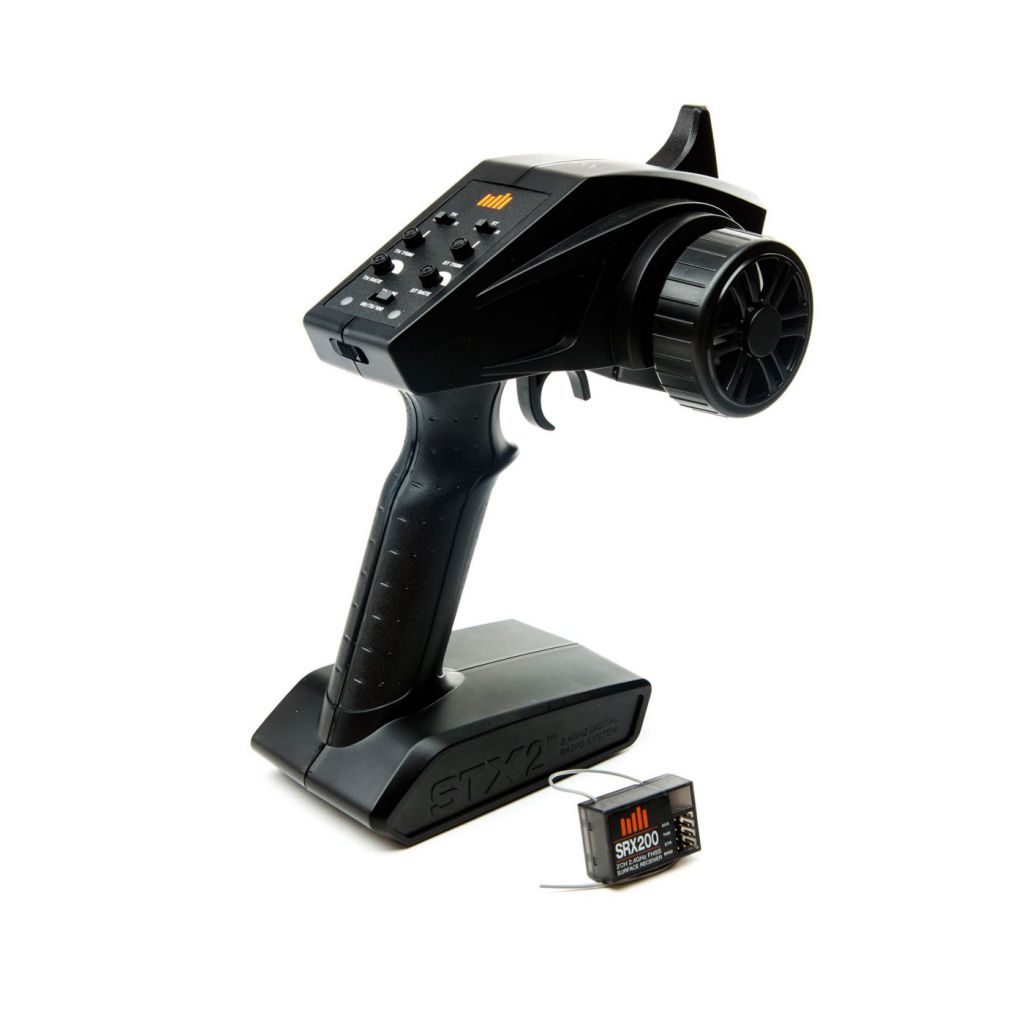 &Eacute;metteur STX2 2 voies 2.4GHz FHSS - HORIZON HOBBY - R&eacute;f&eacute;rence: SPMSTX200
