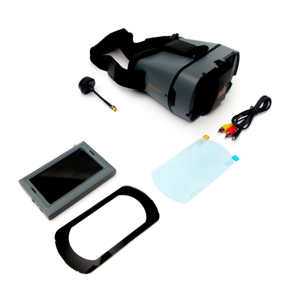 Moniteur vid&eacute;o Spektrum 4,3  avec lunettes - HORIZON HOBBY - R&eacute;f&eacute;rence: SPMVM430C