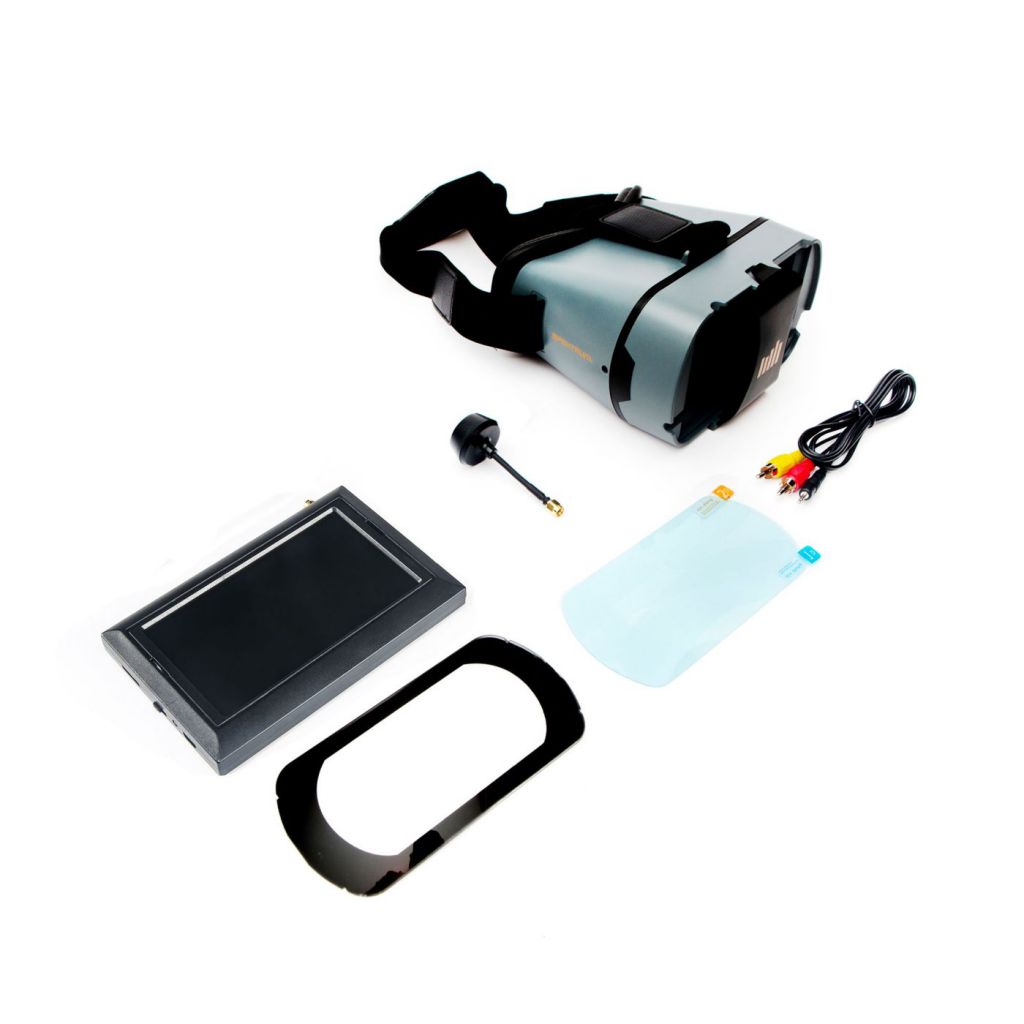 4.3  FPV Video Monitor with DVR and Headset - HORIZON HOBBY - R&eacute;f&eacute;rence: SPMVM435C
