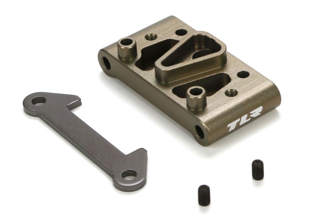 22 -Support de pivots avant aluminium - HORIZON HOBBY - R&eacute;f&eacute;rence: TLR1072