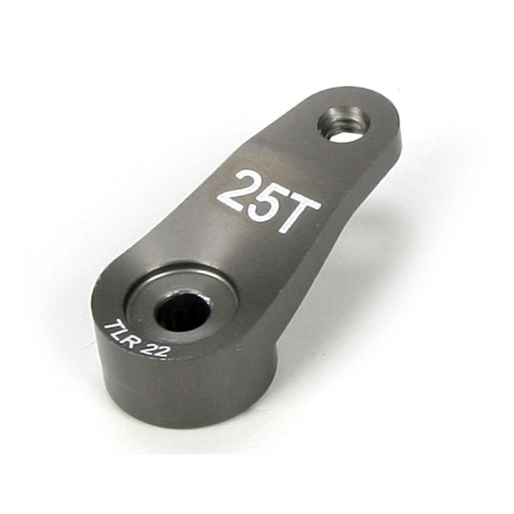 22 -Bras de servo 25T en aluminium - HORIZON HOBBY - R&eacute;f&eacute;rence: TLR1557