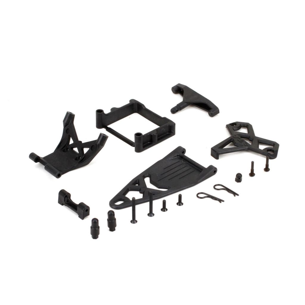 22/2.0/T/SCT - Supports de batterie Milieu/Arr - HORIZON HOBBY - R&eacute;f&eacute;rence: TLR231014