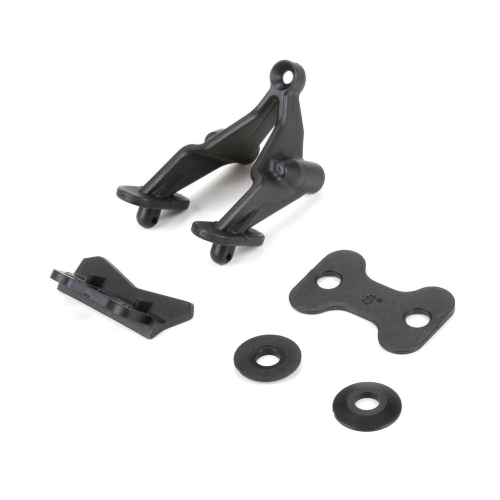 22 3.0 - Support d'aileron, Pare-choc arri&egrave;re - HORIZON HOBBY - R&eacute;f&eacute;rence: TLR231035