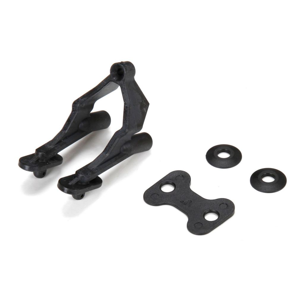22-4 2.0 - Support d'aileron arri&egrave;re avec rondelles - HORIZON HOBBY - R&eacute;f&eacute;rence: TLR231046
