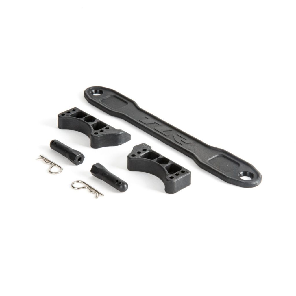 Battery Mount Set: SCTE 3.0 - HORIZON HOBBY - R&eacute;f&eacute;rence: TLR231054